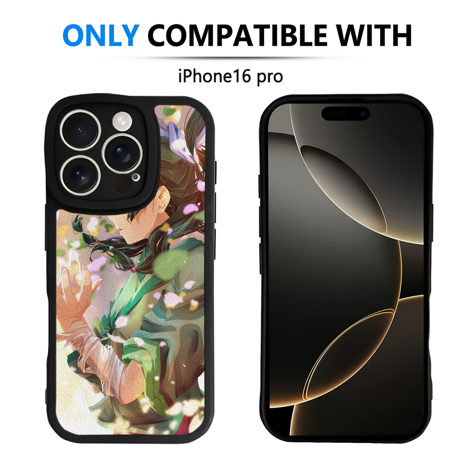 （画像用） 薬屋のひとりごと The Apothecary Diaries 【iPhone 16シリーズ対応】シリコンスマホケース（レザー調） 材質：シリコン